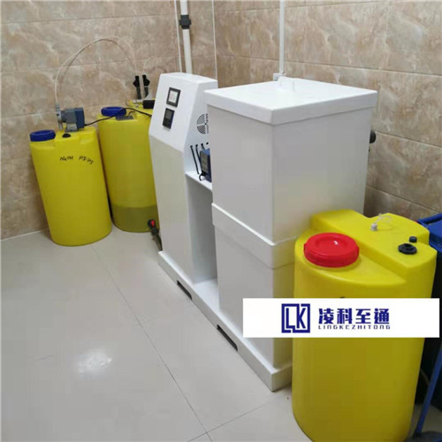 牡丹江体检中心实验室污水处理设备案例